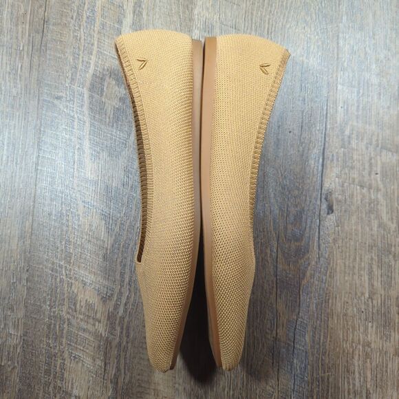 Vivaia Aria Women’s EU 41.5 US 10 Pointed Toe Ballet Flats Nutmeg Slip On Shoes - Picture 10 of 13